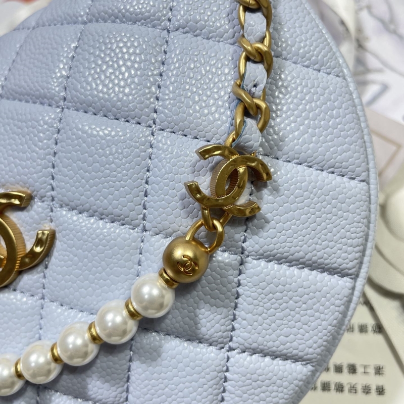 Ch**el top handle bags